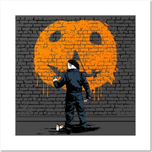 Halloween Graffiti 1978 Posters and Art